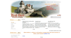 Desktop Screenshot of hradosek.cz